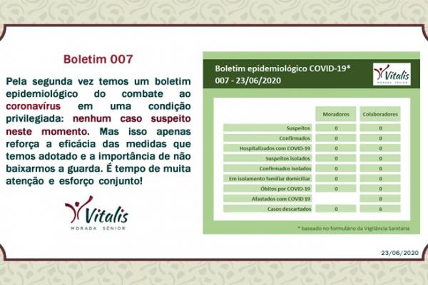 Informe 049 - Boletim Epidemiológico 006